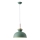 Lampadario a sospensione con filo 1xE27/15W/230V verde diametro 28 cm