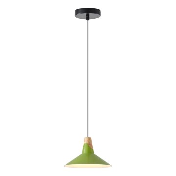 Lampadario a sospensione con filo 1xE27/15W/230V verde
