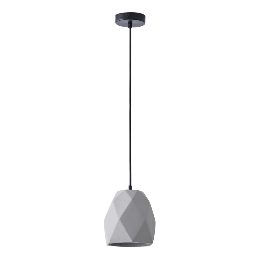 Lampadario a sospensione con filo 1xE27/40W/230V grigio