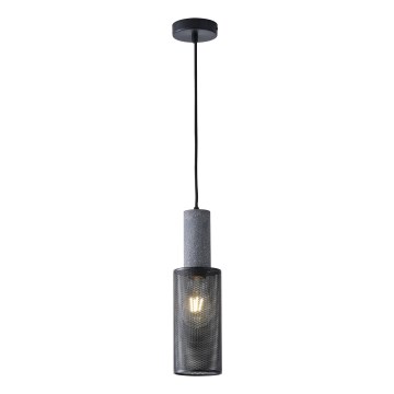 Lampadario a sospensione con filo 1xE27/40W/230V nero