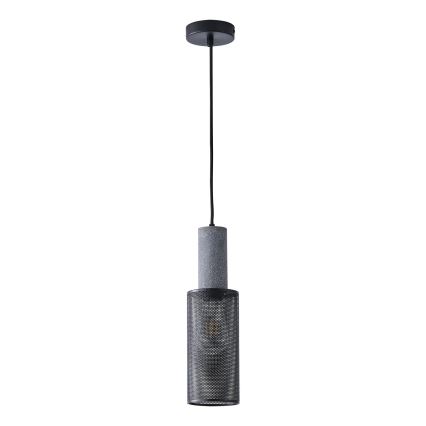Lampadario a sospensione con filo 1xE27/40W/230V nero
