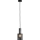 Lampadario a sospensione con filo 1xE27/40W/230V nero