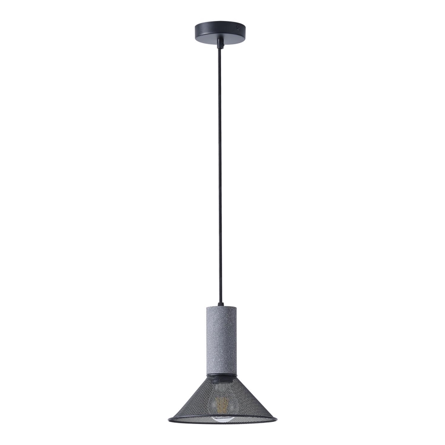 Lampadario a sospensione con filo 1xE27/40W/230V nero