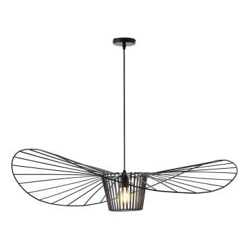 Lampadario a sospensione con filo 1xE27/40W/230V nero