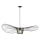 Lampadario a sospensione con filo 1xE27/40W/230V nero