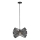 Lampadario a sospensione con filo 1xE27/40W/230V nero