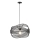 Lampadario a sospensione con filo 1xE27/40W/230V nero