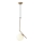 Lampadario a sospensione con filo 1xE27/40W/230V ottone