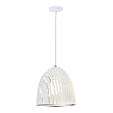 Lampadario a sospensione con filo 1xE27/60W/230V bianco