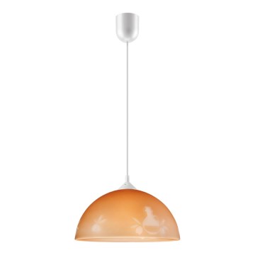 Lampadario a sospensione con filo 1xE27/60W/230V brocca