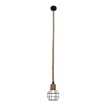 Lampadario a sospensione con filo 1xE27/60W/230V diametro 15 cm