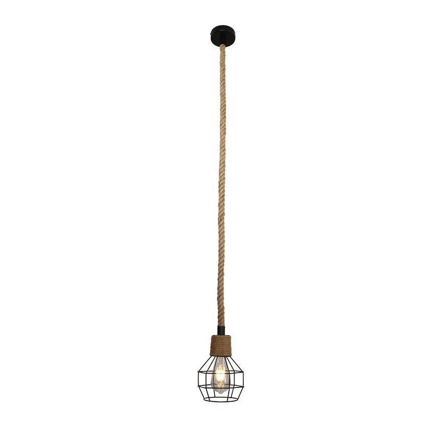 Lampadario a sospensione con filo 1xE27/60W/230V diametro 15 cm