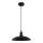 Lampadario a sospensione con filo 1xE27/60W/230V diametro 29 cm nero