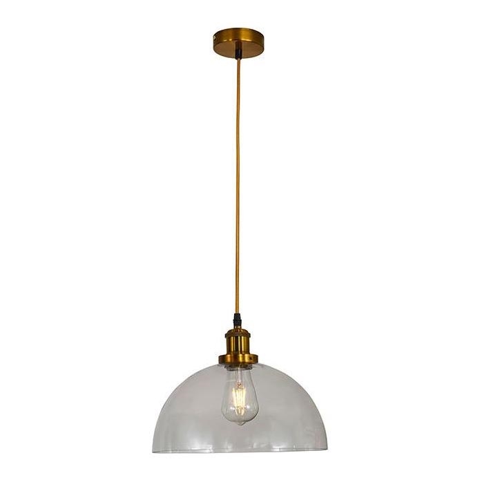 Lampadario a sospensione con filo 1xE27/60W/230V diametro 30 cm