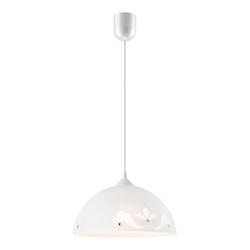 Lampadario a sospensione con filo 1xE27/60W/230V fiore