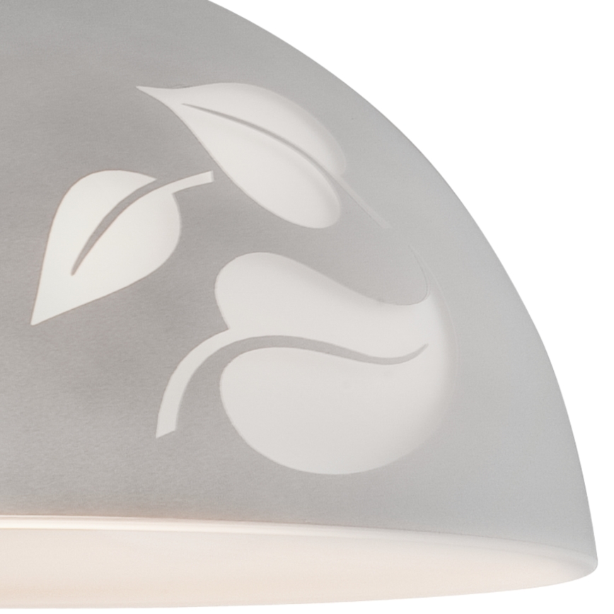 Lampadario a sospensione con filo 1xE27/60W/230V foglie