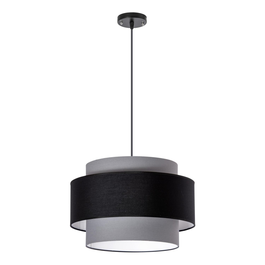 Lampadario a sospensione con filo 1xE27/60W/230V grigio