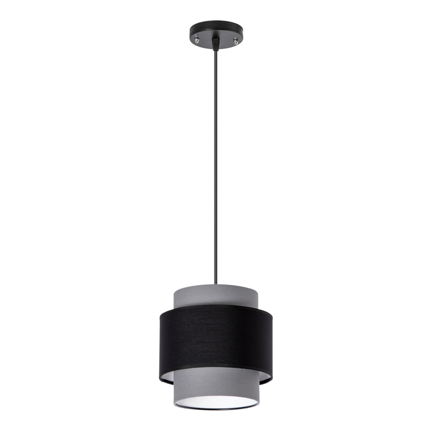 Lampadario a sospensione con filo 1xE27/60W/230V grigio