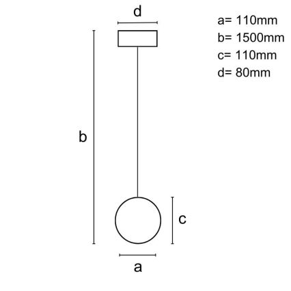 Lampadario a sospensione con filo 1xGU10/10W/230V cenere/legno solido marrone