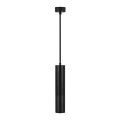 Lampadario a sospensione con filo 1xGU10/35W/230V 30 cm nero