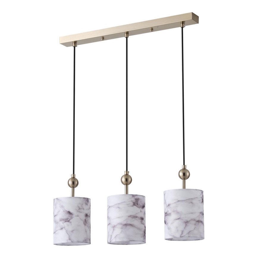 Lampadario a sospensione con filo 3xE14/15W/230V