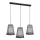 Lampadario a sospensione con filo 3xE27/60W/230V
