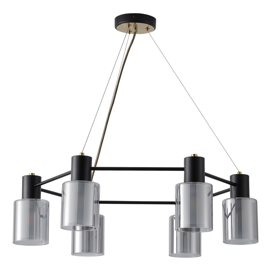 Lampadario a sospensione con filo 6xE14/15W/230V