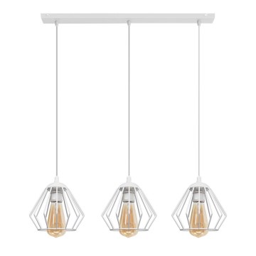 Lampadario a sospensione con filo AGAT 3xE27/15W/230V