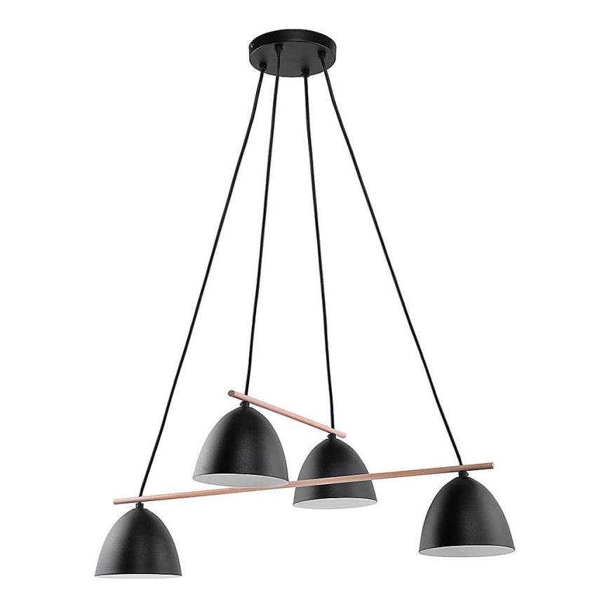 Lampadario a sospensione con filo AIDA 4xE27/15W/230V