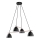 Lampadario a sospensione con filo AIDA 4xE27/15W/230V