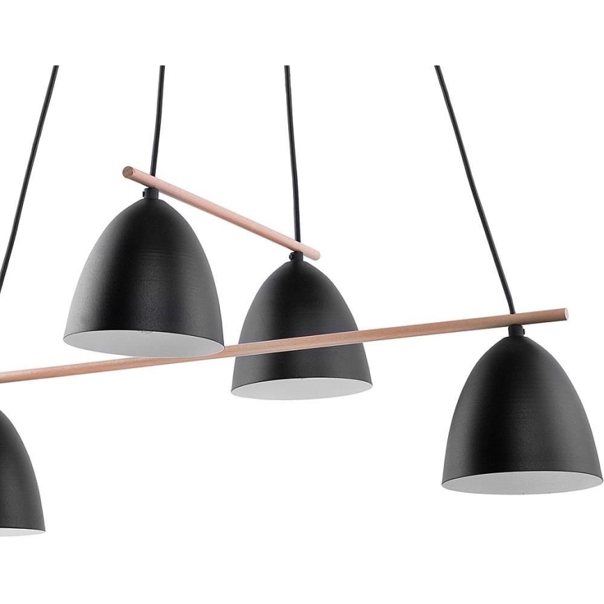 Lampadario a sospensione con filo AIDA 4xE27/15W/230V