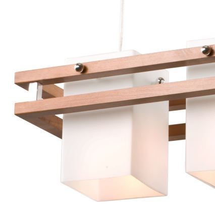Lampadario a sospensione con filo ALAN 3xE27/60W/230V