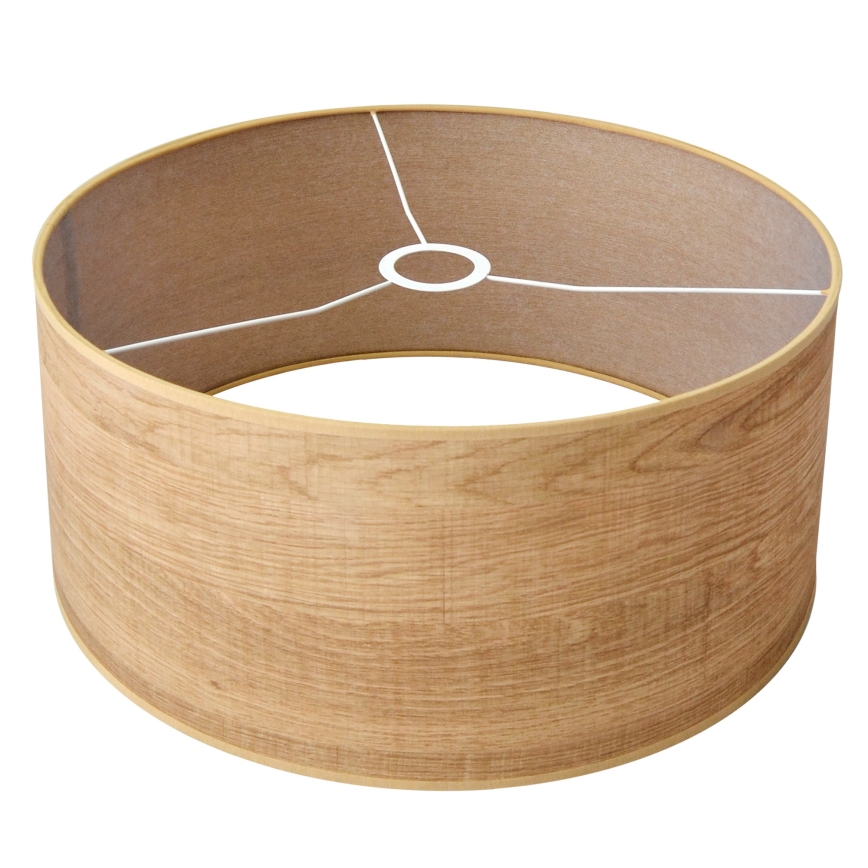 Lampadario a sospensione con filo ALBA 1xE27/15W/230V diametro 40 cm marrone/nero