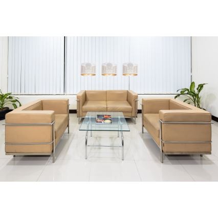 Lampadario a sospensione con filo ALDO 3xE27/60W/230V bianco