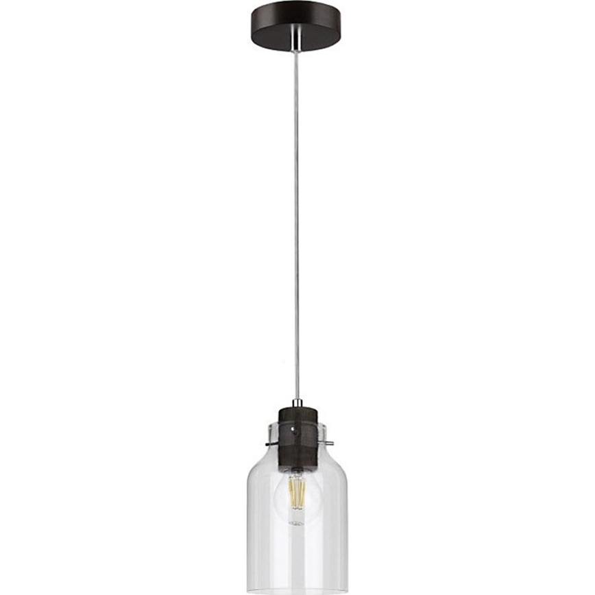 Lampadario a sospensione con filo ALESSANDRO 1xE27/60W/230V faggio