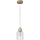 Lampadario a sospensione con filo ALESSANDRO 1xE27/60W/230V quercia