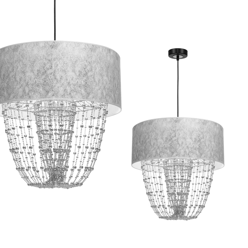 Lampadario a sospensione con filo ALMERIA 1xE27/60W/230V