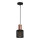 Lampadario a sospensione con filo ALMERIA 3xE27/60W/230V