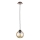 Lampadario a sospensione con filo AMBRE WOOD 1xE27/60W/230V