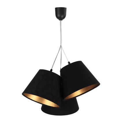 Lampadario a sospensione con filo AMBROSIA 3xE27/60W/230V