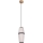 Lampadario a sospensione con filo AMIGO 1xE27/25W/230V quercia