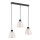 Lampadario a sospensione con filo ANION 3xE27/60W/230V