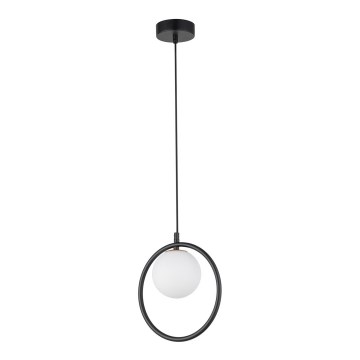 Lampadario a sospensione con filo AQUA 1xG9/12W/230V nero