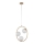 Lampadario a sospensione con filo AQUA 3xG9/12W/230V oro