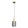 Lampadario a sospensione con filo ARCADIA 1xE27/60W/230V diametro 13 cm oro/fumé