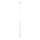 Lampadario a sospensione con filo ARCHE 1xG9/8W/230V bianco
