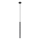 Lampadario a sospensione con filo ARCHE 1xG9/8W/230V nero