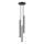 Lampadario a sospensione con filo ARCHE 3xG9/8W/230V nero