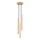 Lampadario a sospensione con filo ARCHE 3xG9/8W/230V oro