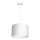 Lampadario a sospensione con filo ARDEN 1xE27/60W/230V diametro 25 cm bianco